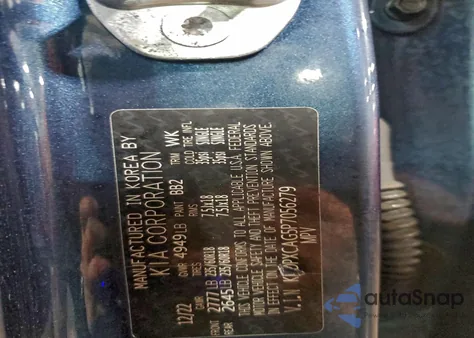 2023 Kia Sportage Sx Prestige из США, поврежденный, VIN KNDPXCAG5P7056279